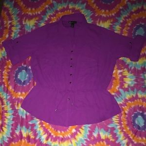 Lane Bryant button up shirt